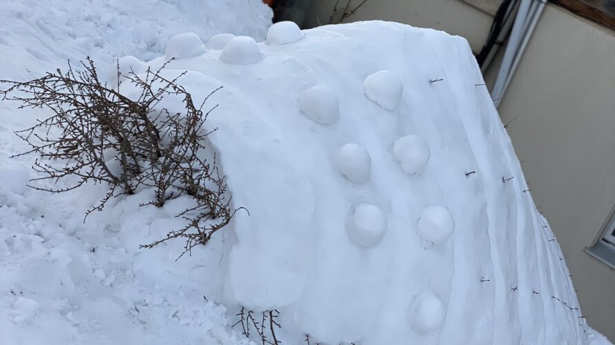 木島平スキー場雪祭り